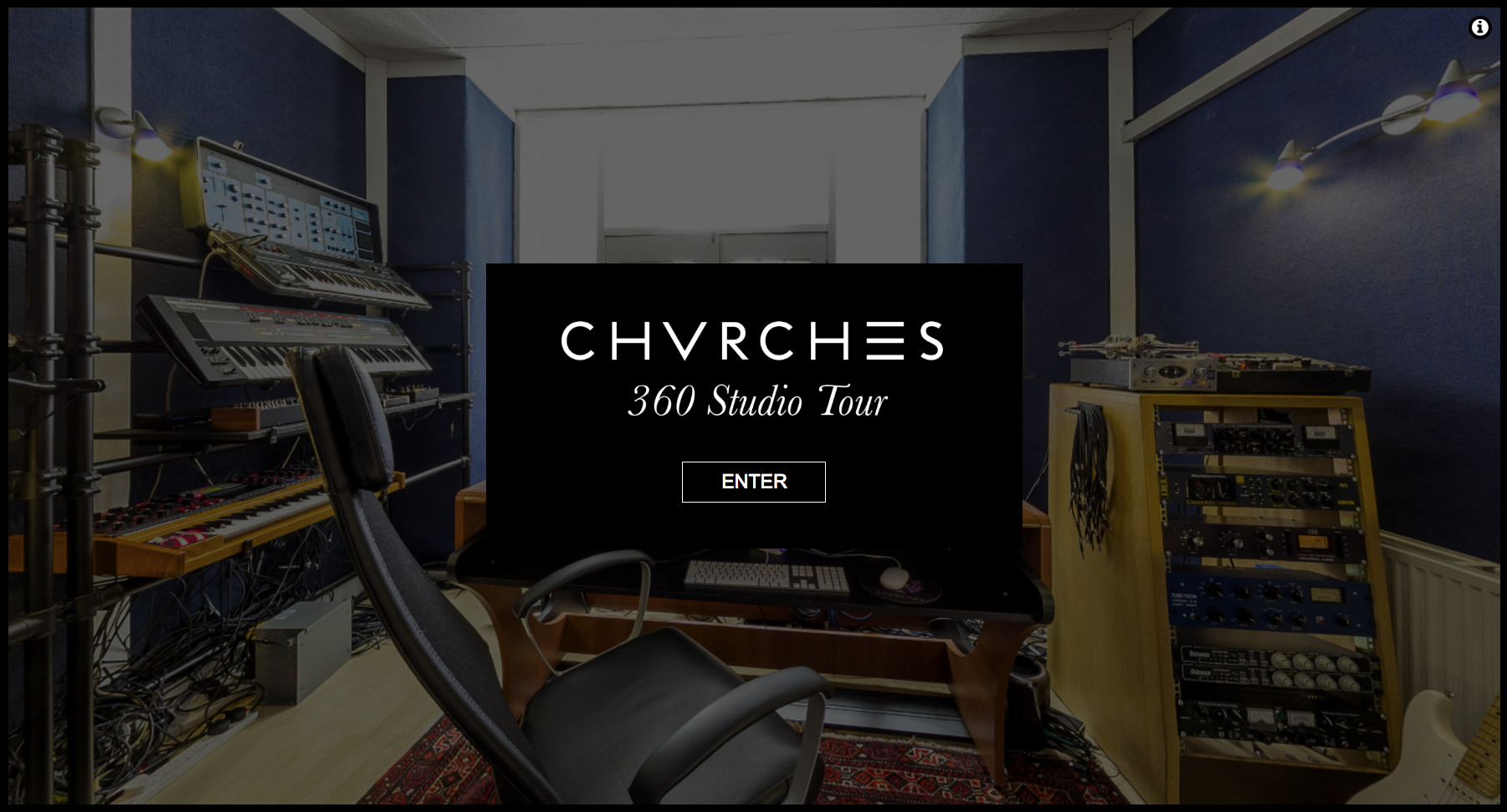 chvrches studio tour
