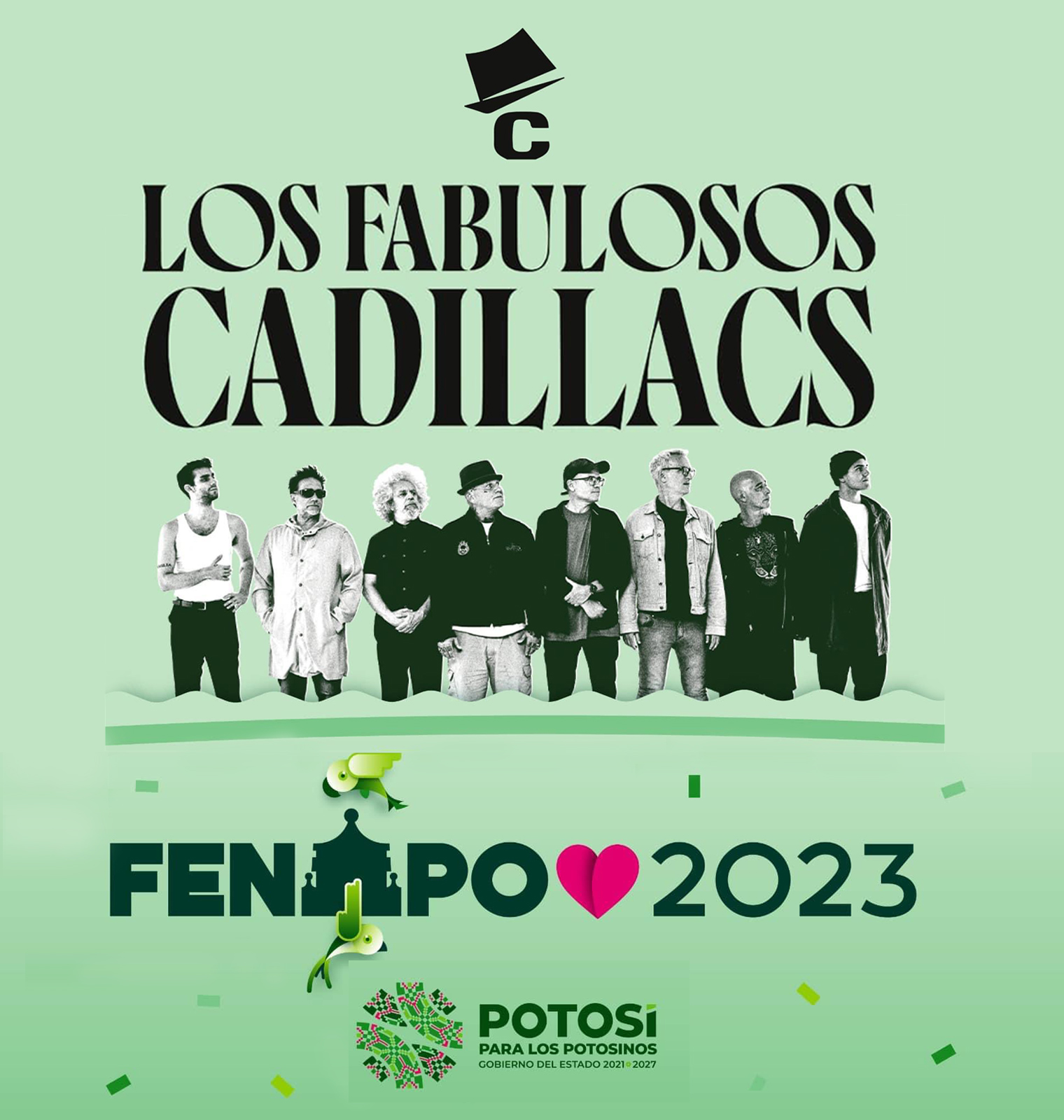 Los Fabulosos Cadillacs se presentará en FENAPO 2023