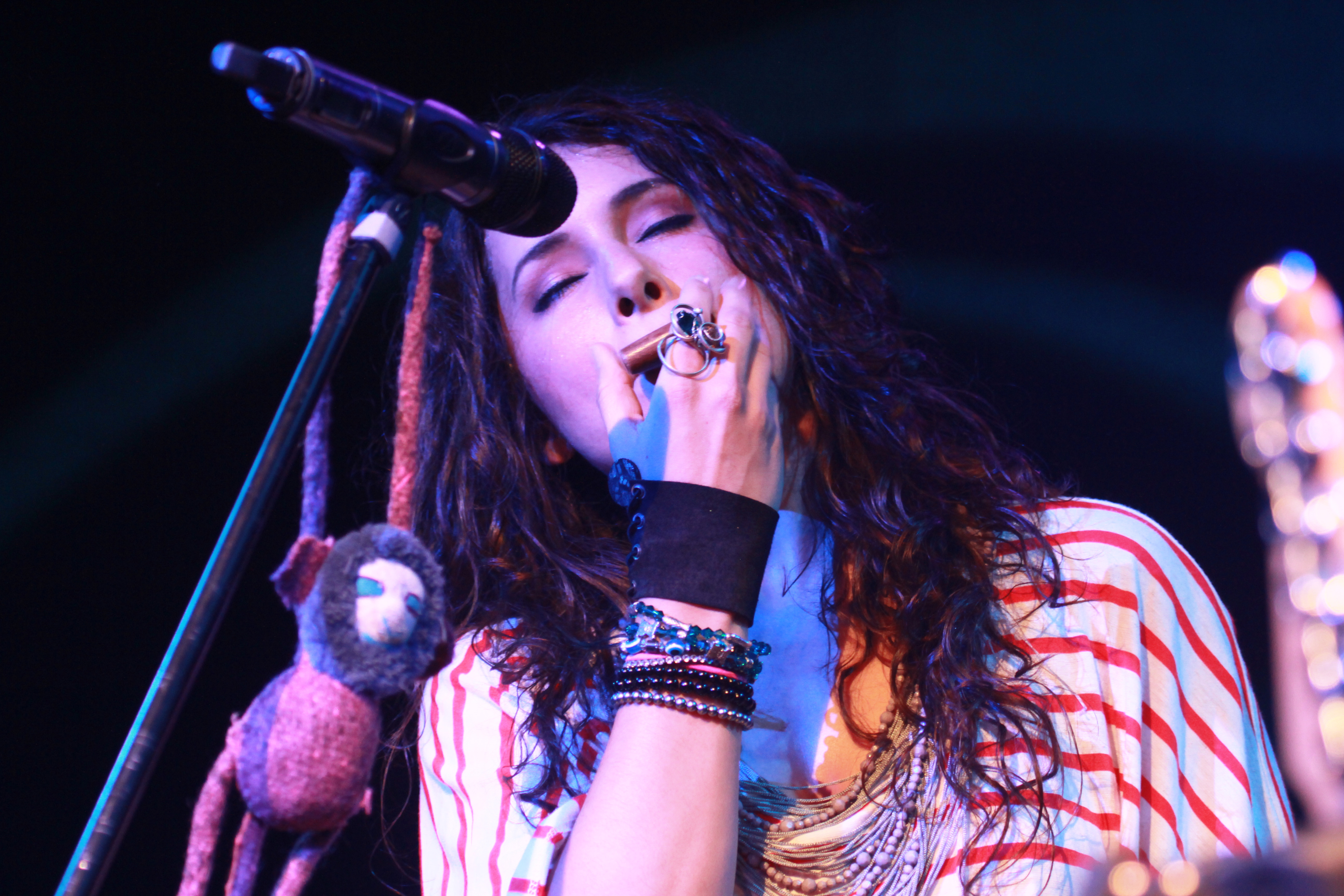 Radaid regaló una noche ecléctica en el Lunario