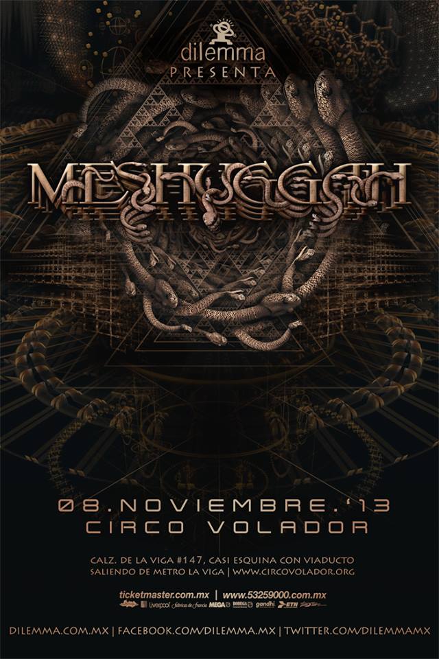 Meshuggah en el Circo Volador