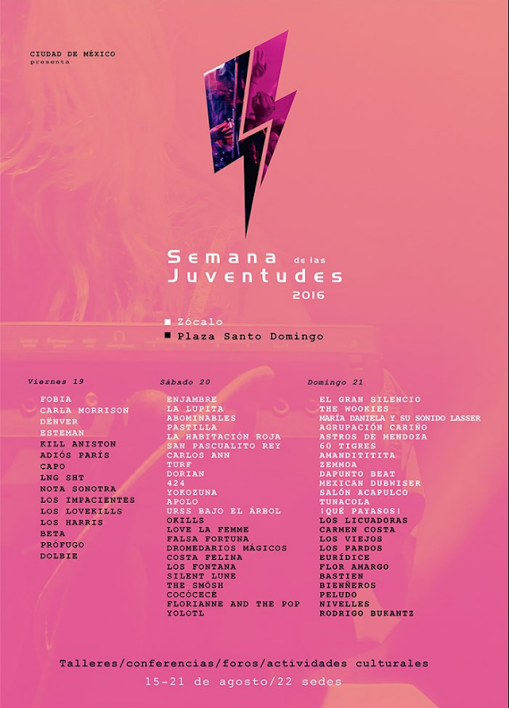 Semana de las Juventudes - Indie Rocks!