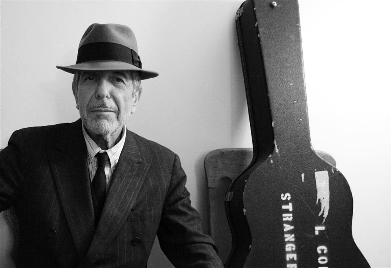 Leonard Cohen mid age