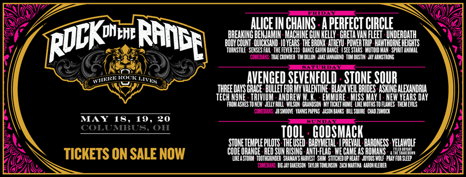 Mira el streaming de Rock on the Range 2018