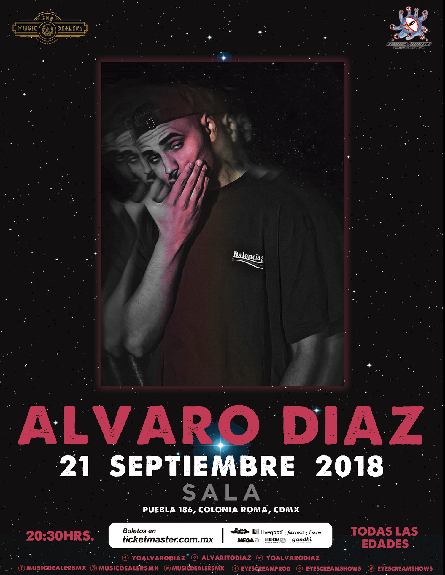 Álvaro Díaz vuelve a México con un show renovado