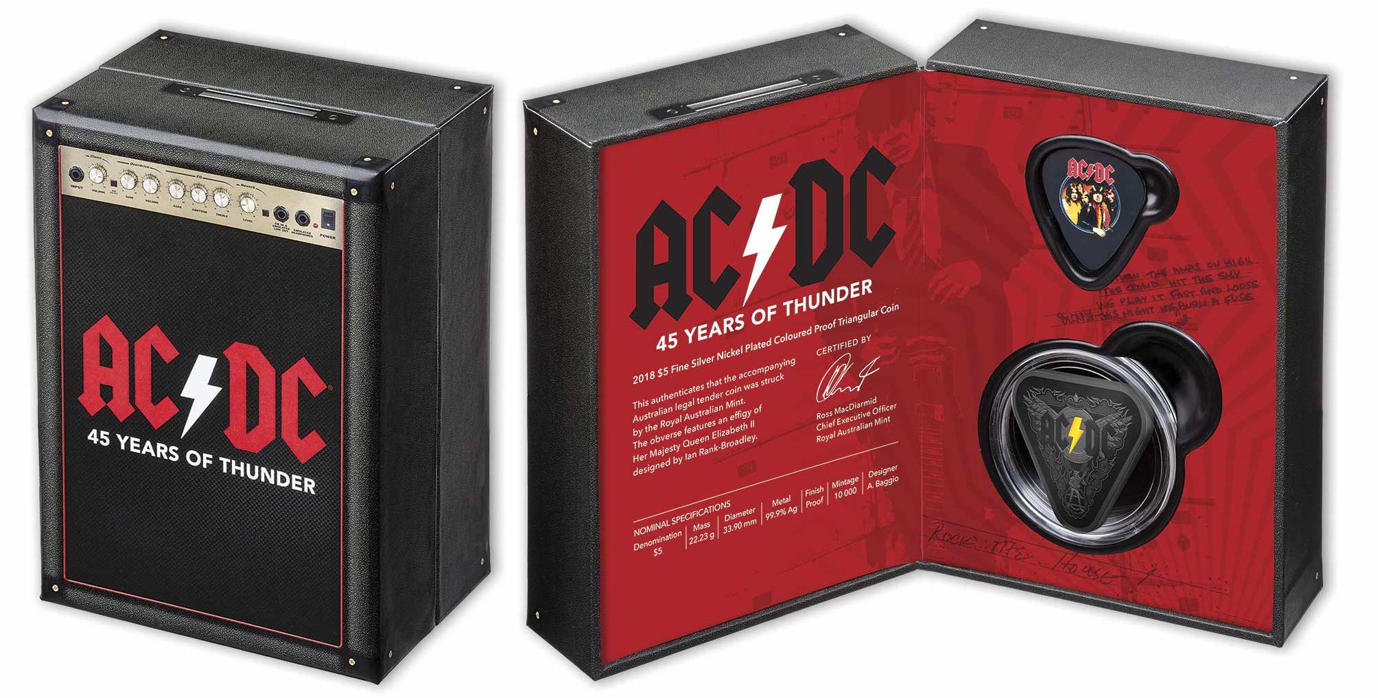 AC/DC monedas