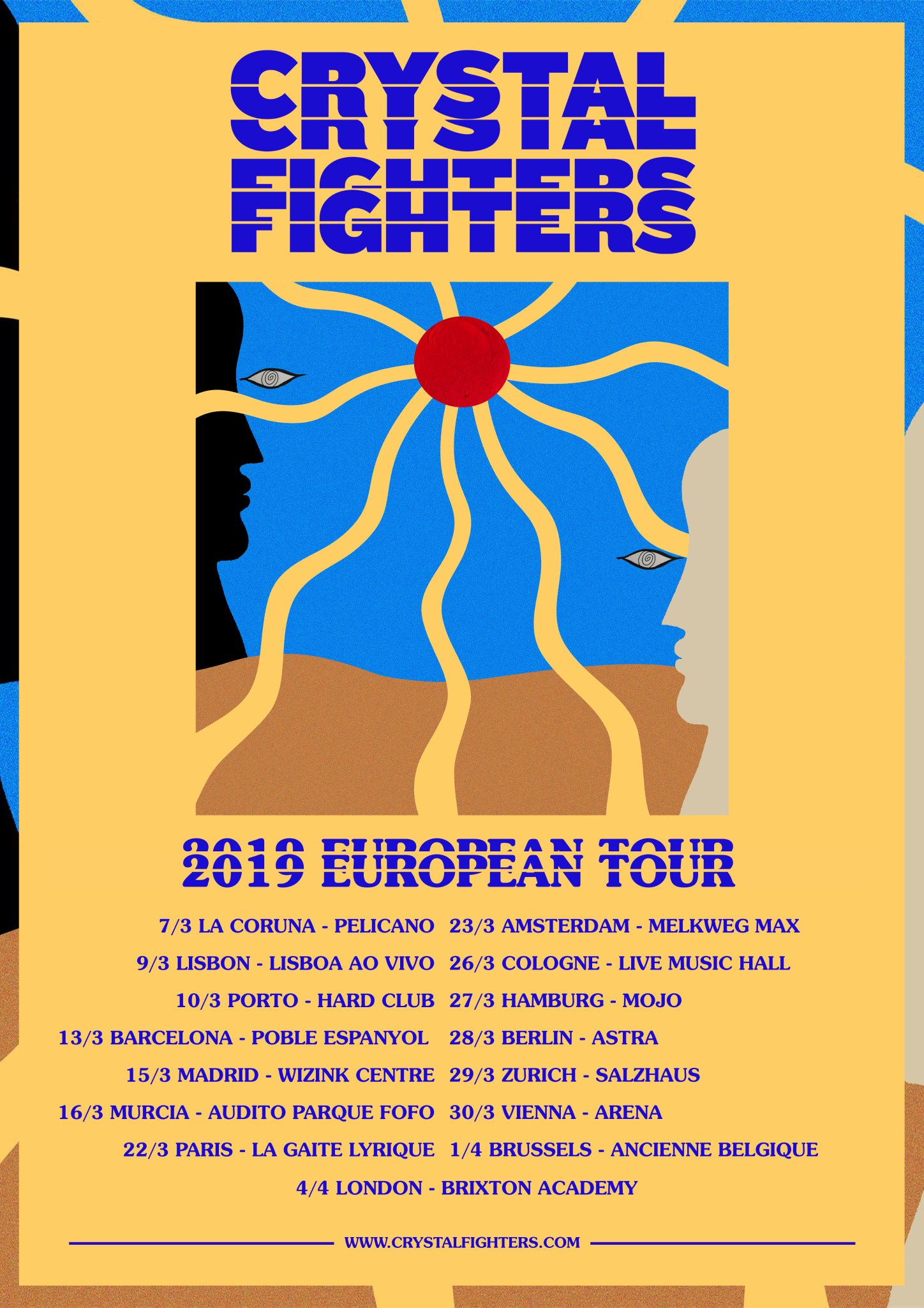 Crystal Fighters_2019 tour