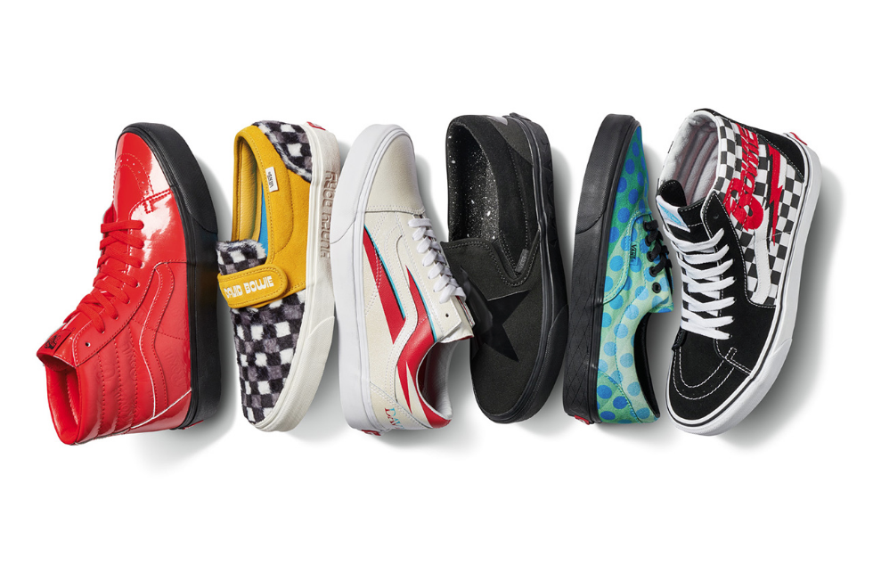 Vans anuncia una línea inspirada en David Bowie