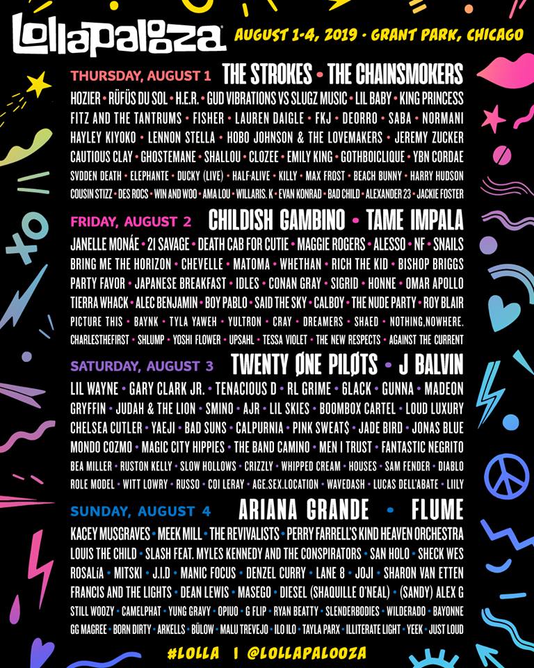 Lollapalooza Chicago 2019