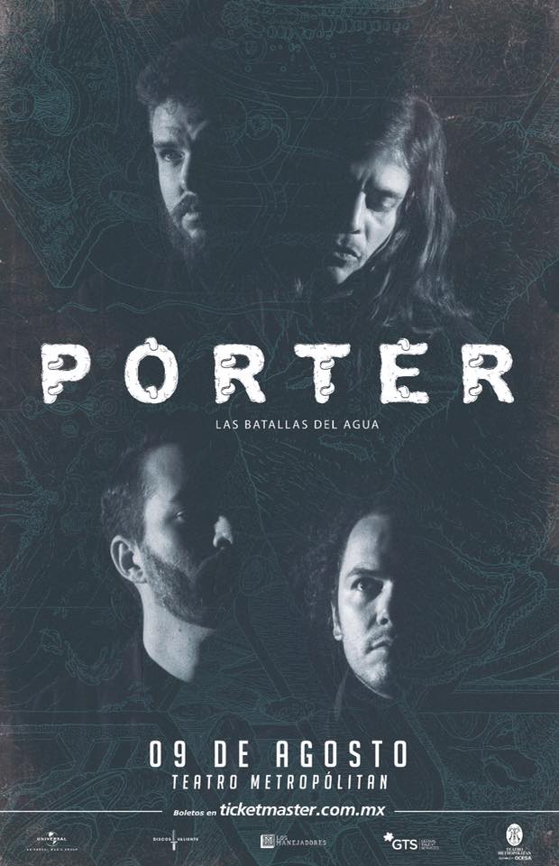 Porter se presentará en el Teatro Metropólitan