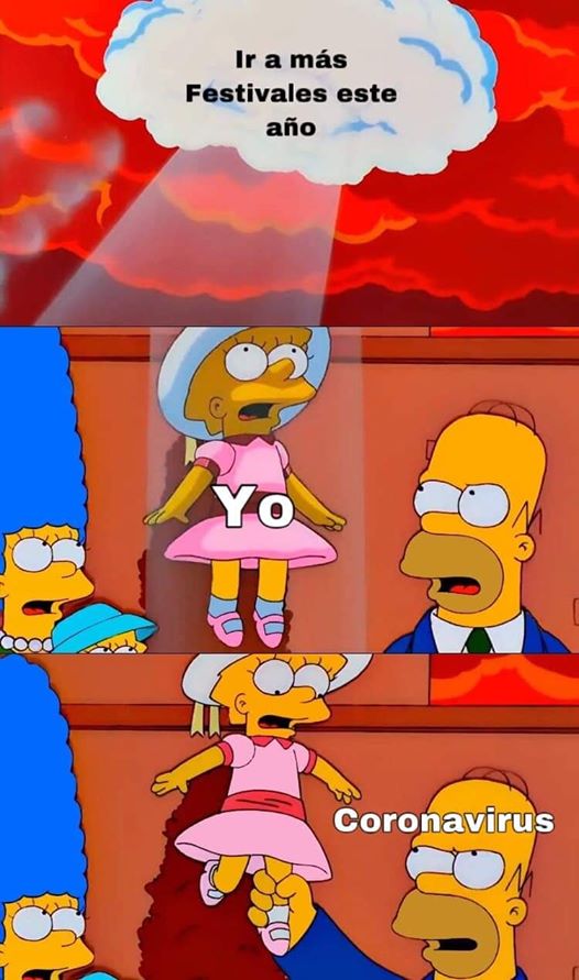 Simpsons meme coronavirus