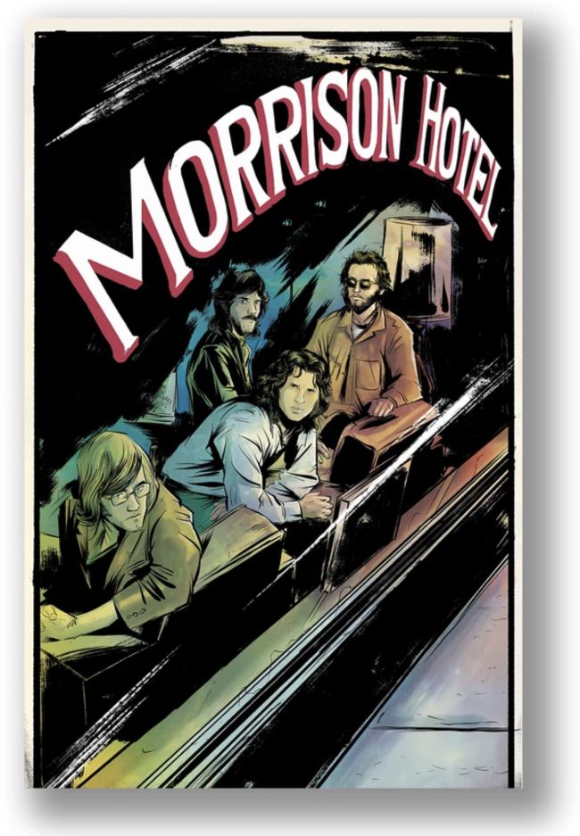 Morrison Hotel Comic_the doors