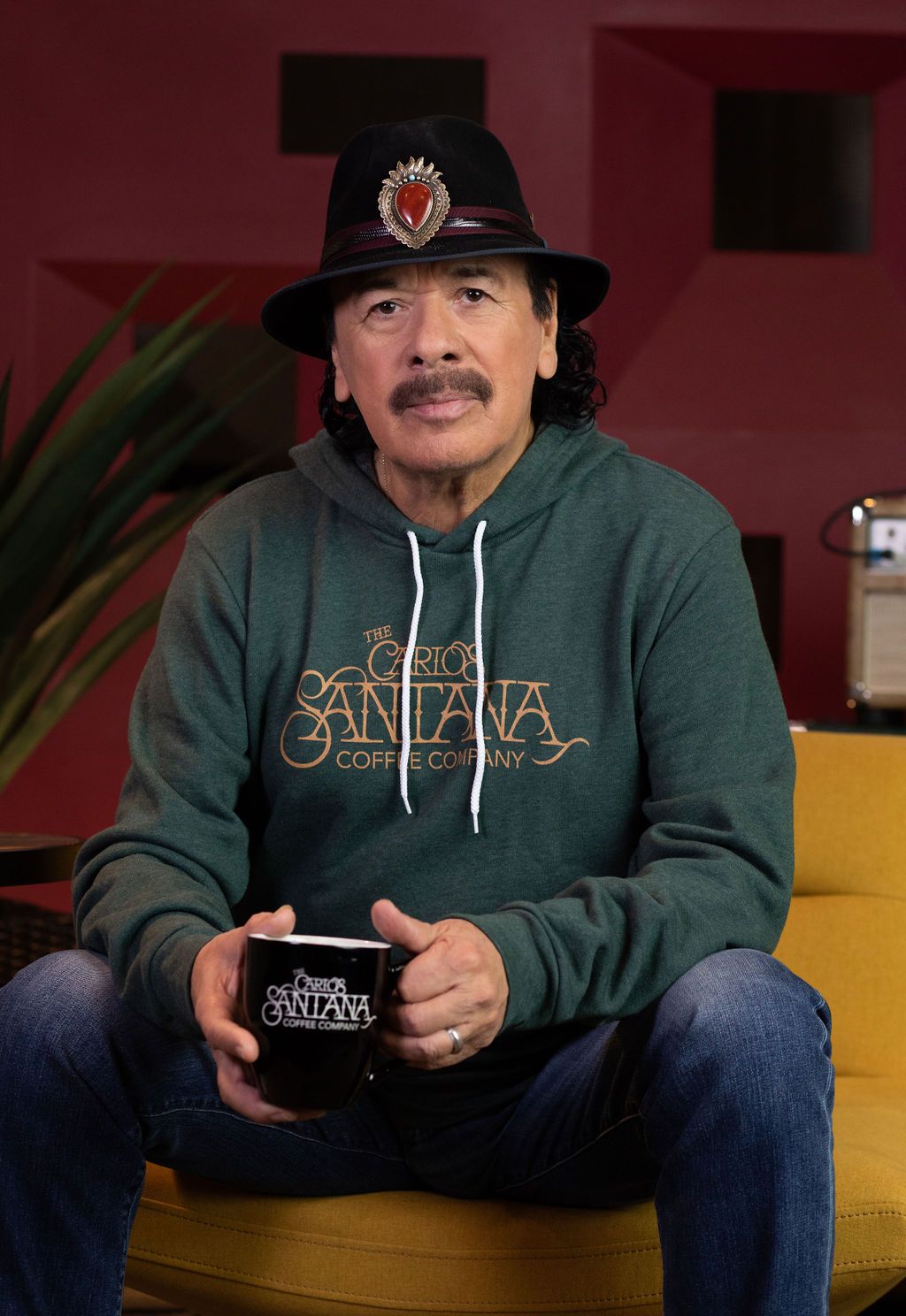 Carlos Santana-café