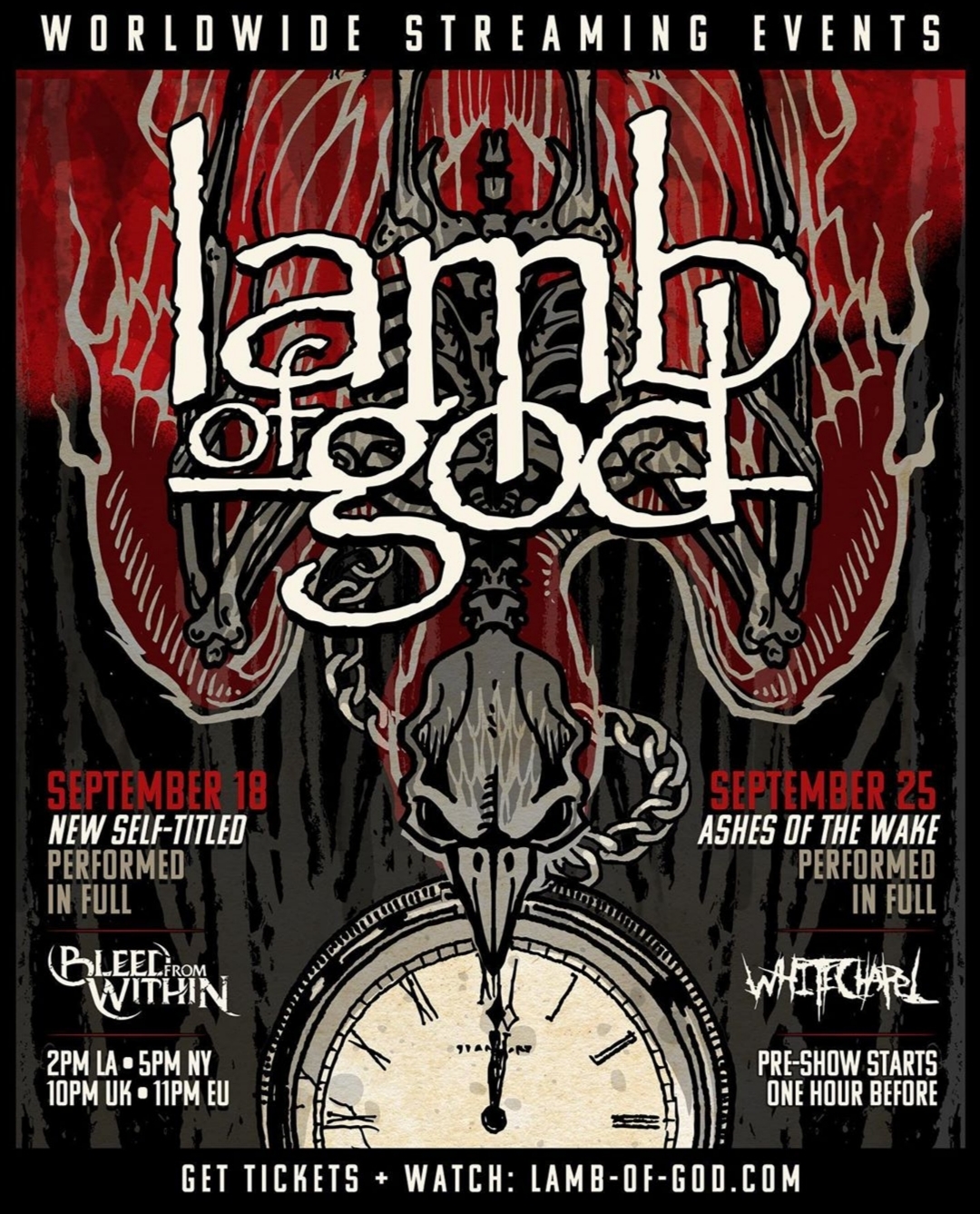 Lamb of god 2020 poster