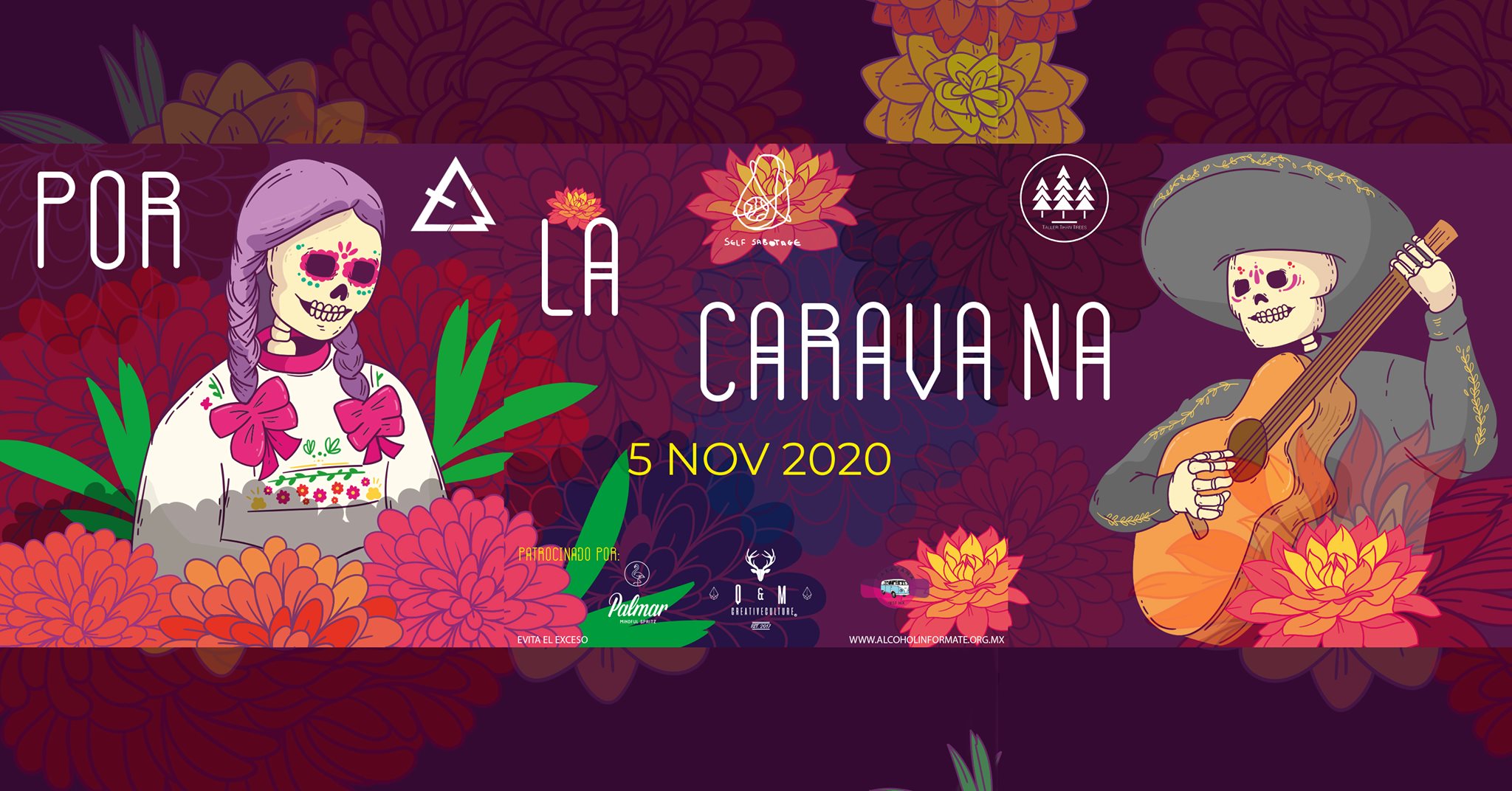 Conoce todos los detalles del festival Por la Caravana 2020