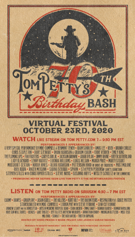 Tom Petty 70 aniversario