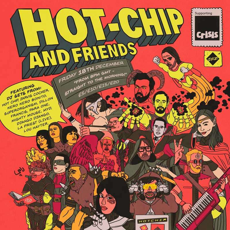 Hot Chip and friends_poster