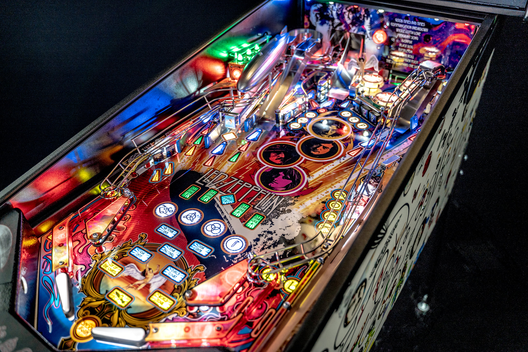 Led Zeppelin lanza al mercado tres máquinas de Pinball