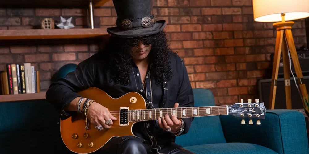 Slash se une Gibson y lanzan guitarra eléctrica