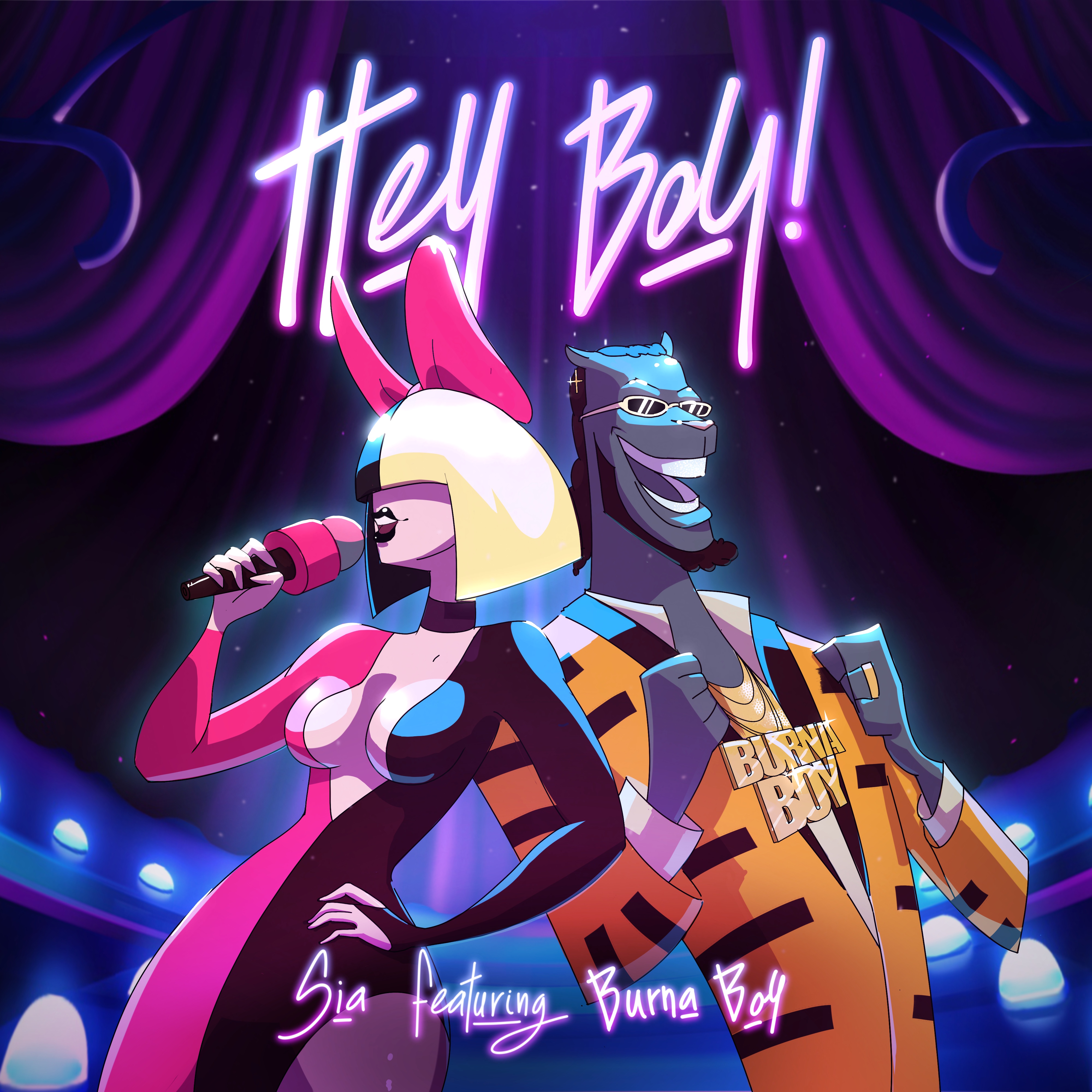 Sia estrena “Hey Boy” junto a Burna Boy