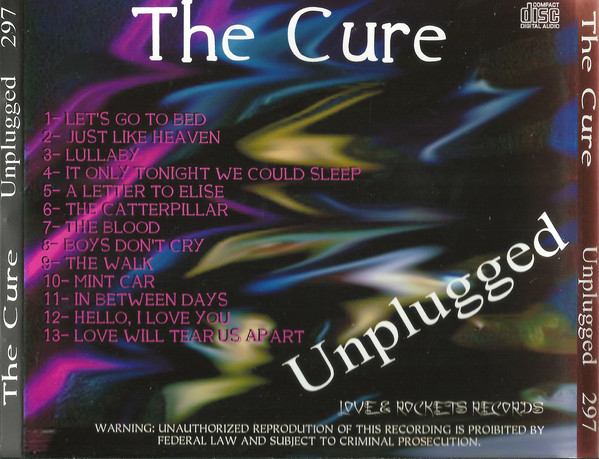 TheCure_Unplugged1