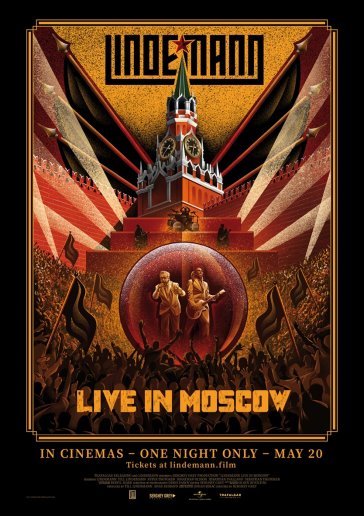 Lindemann (Live in Moscow Cinema Flyer)