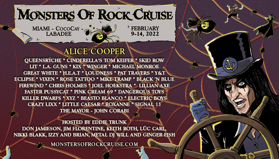 Monsters of Rock Crucero (Flyer)