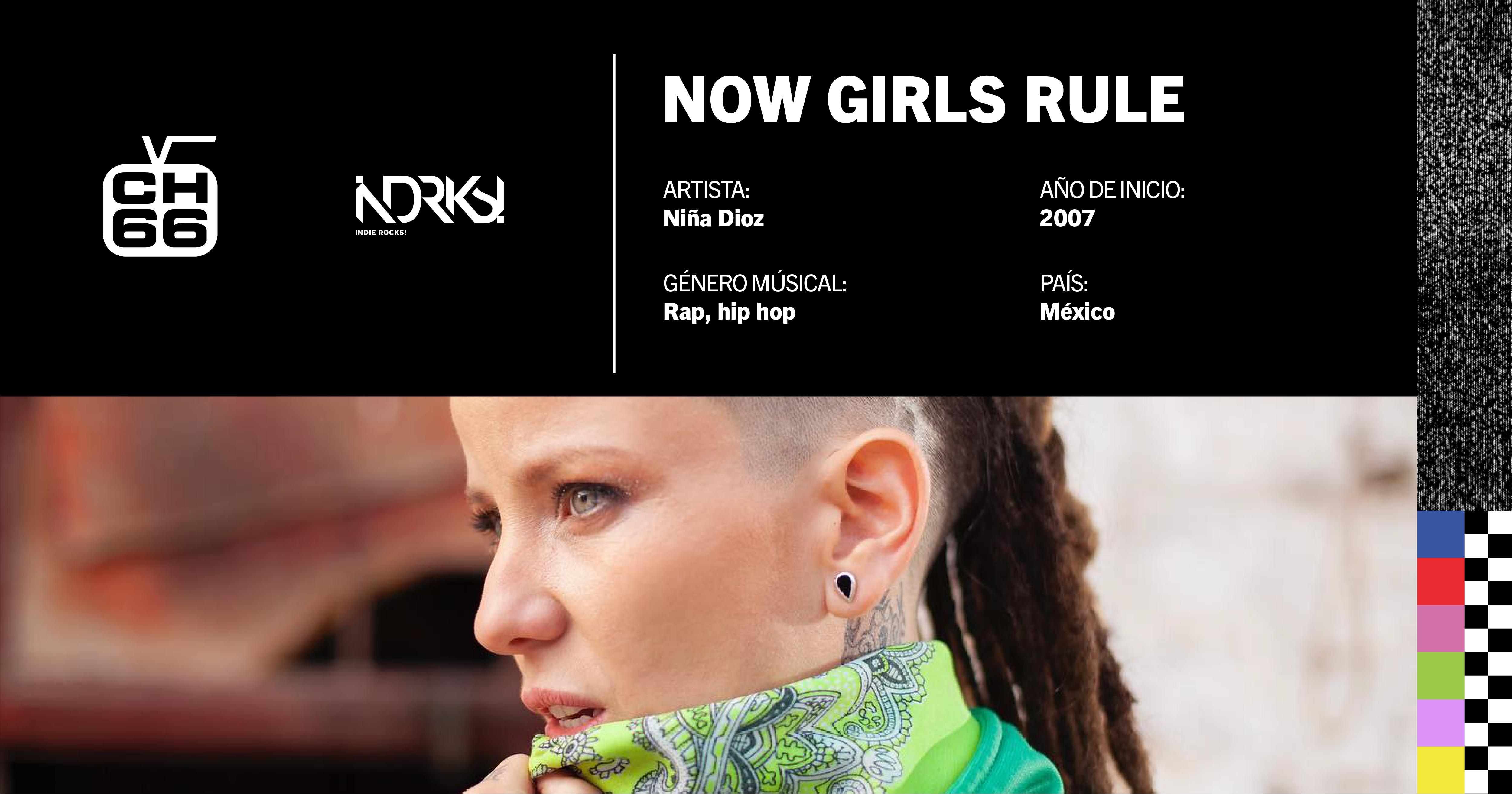 [FICHA] Now Girls Rule: Niña Dioz