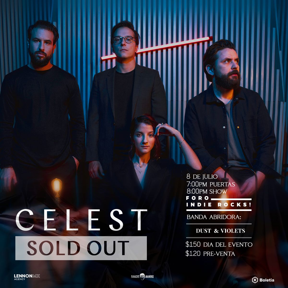Celest redes soldout.