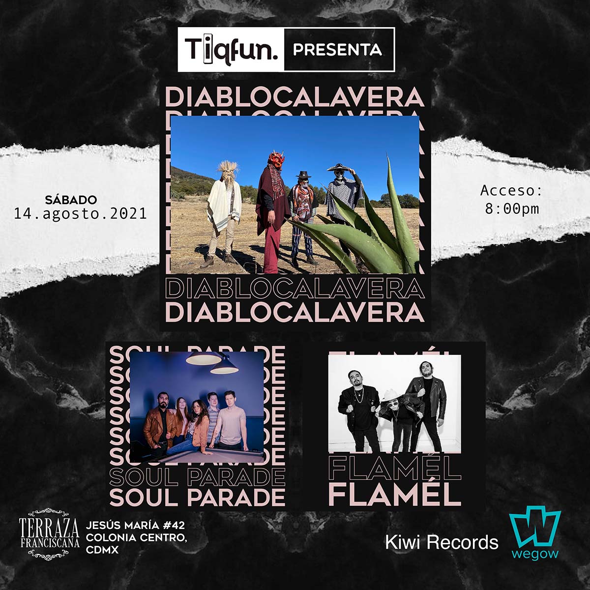 DiabloCalavera_SoulParade_Flamel_poster