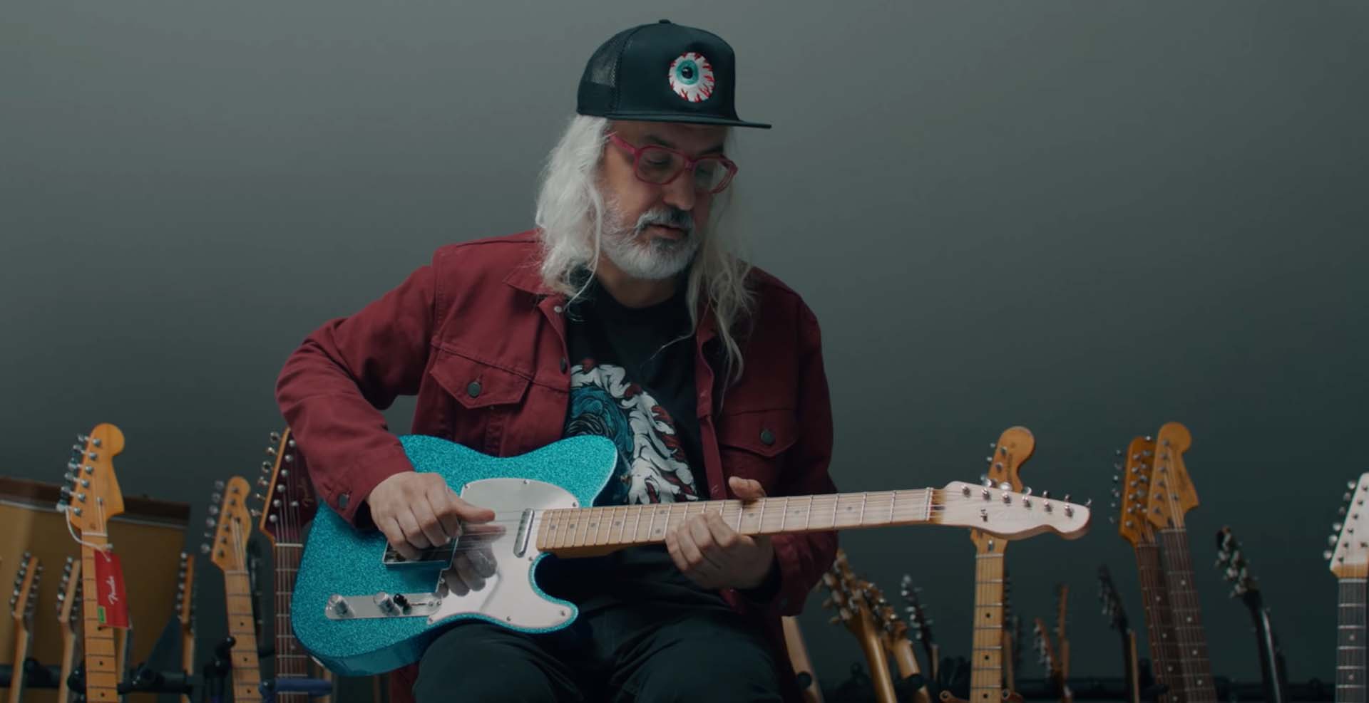 J Mascis estrena guitarra en colaboración con Fender