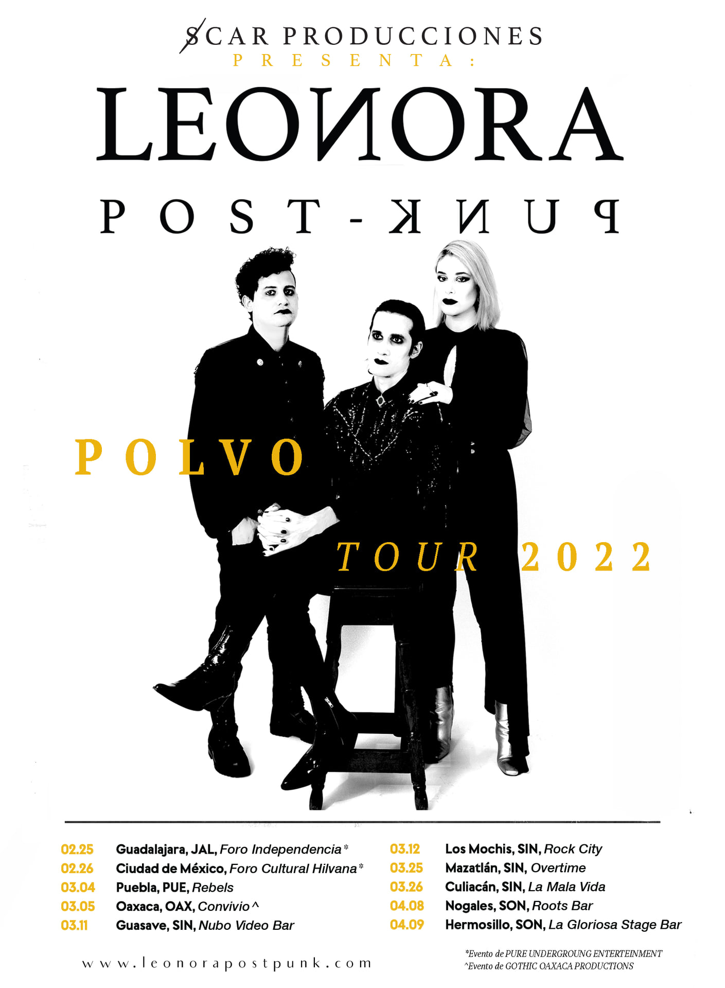Leonora - Tour 20222 (Flyer)