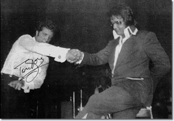 Tom Jones y Elvis Presley 1973.