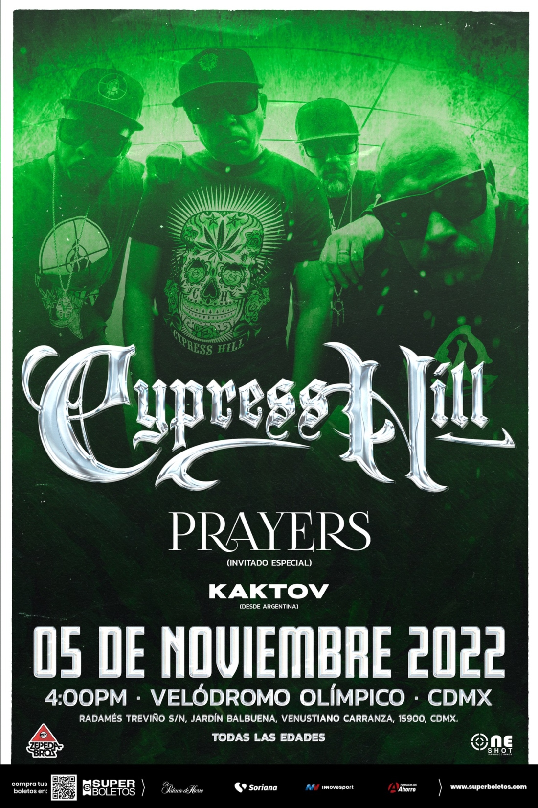 cypress hill european tour 2022