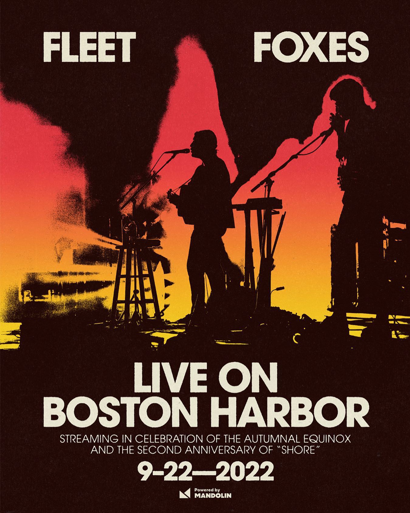 Fleet Foxes Live on Boston Harbor
