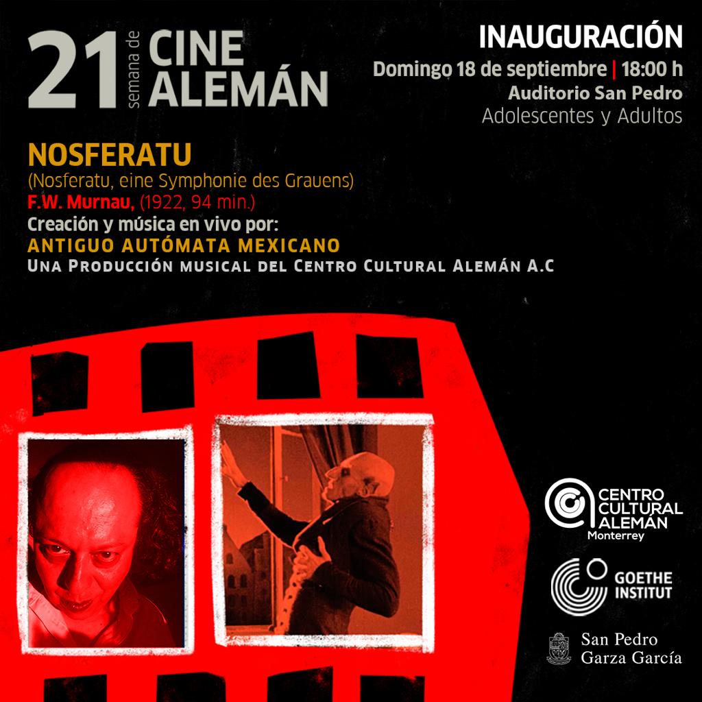Celebra un siglo de 'Nosferatu' en el Auditorio San Pedro