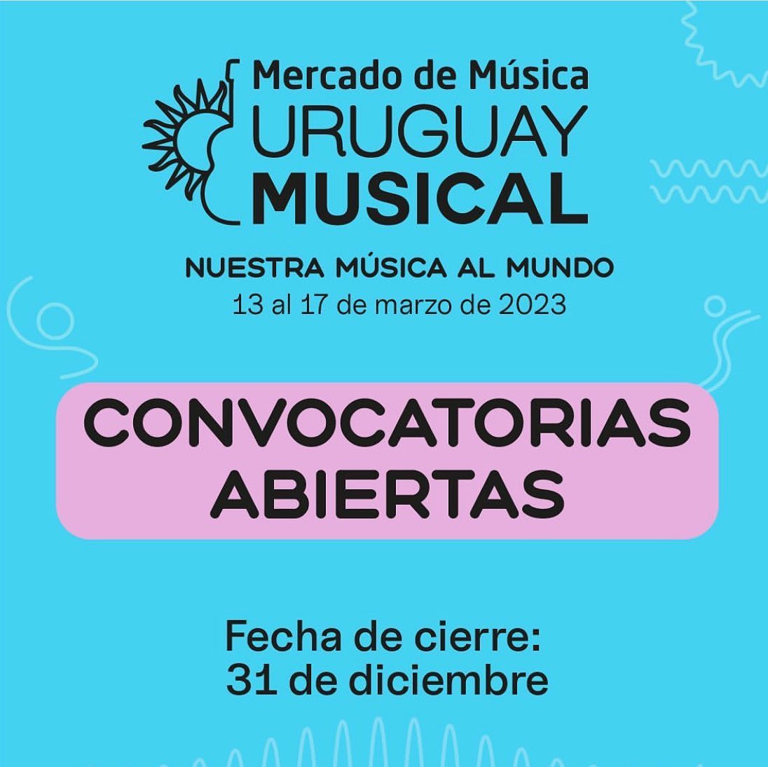 Participa en el Mercado de Música Uruguay Musical 2023