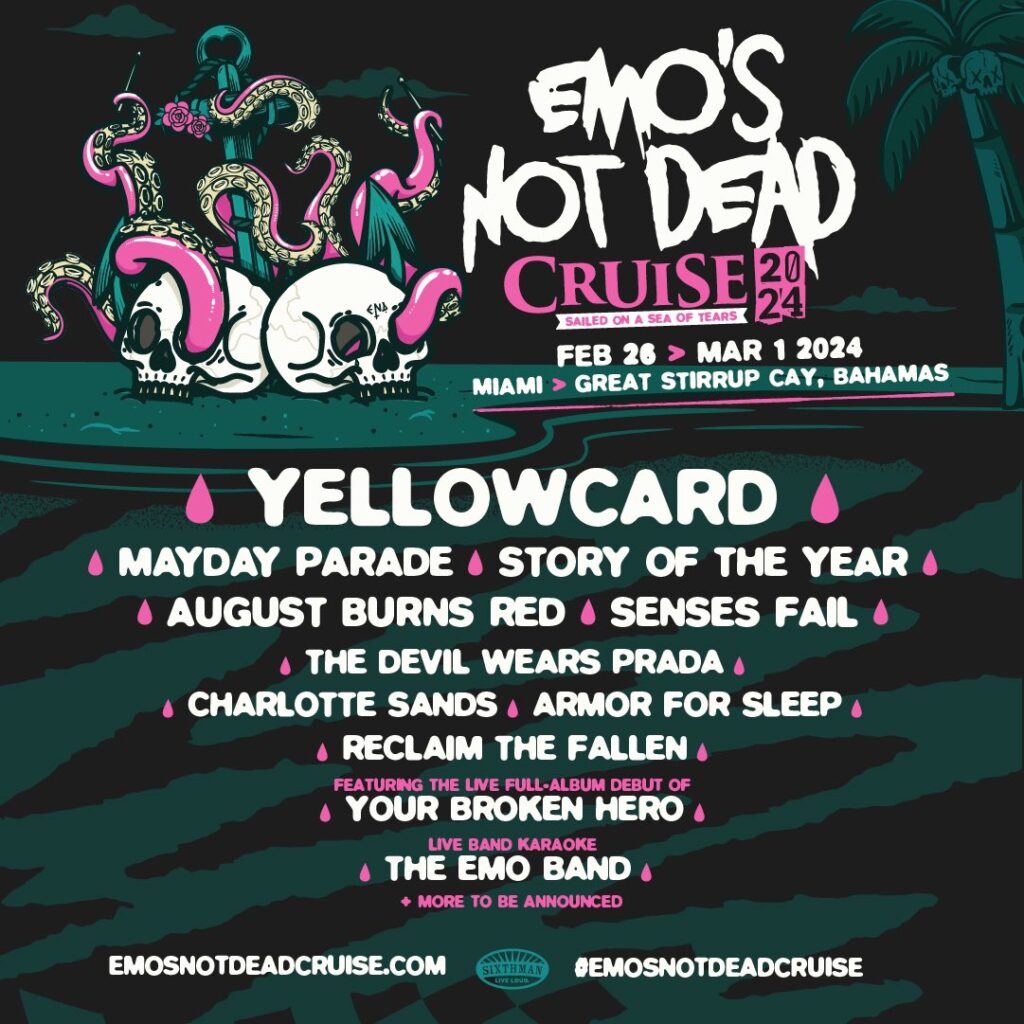 emo´s not dead cruise 2024
