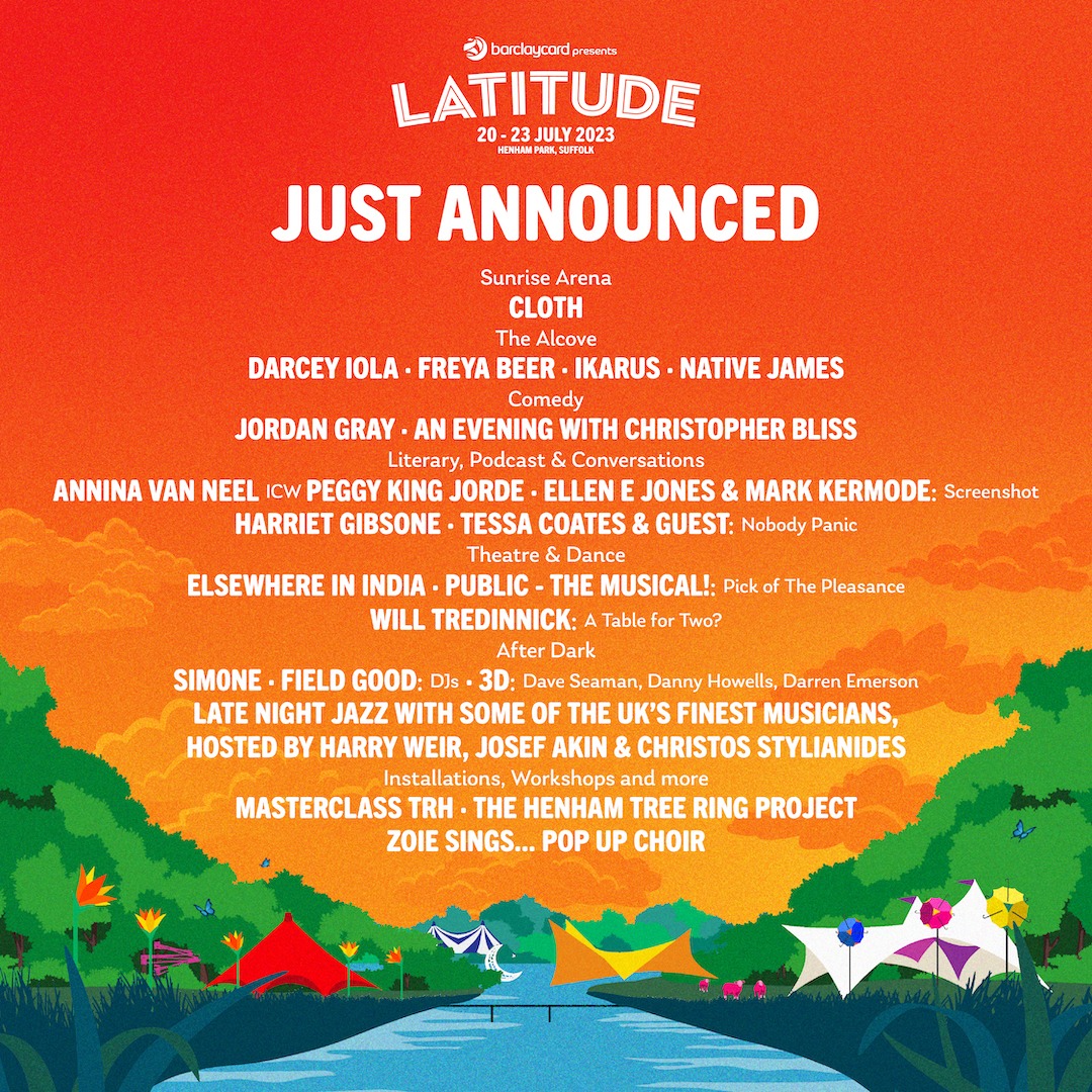 Conoce el lineup de Latitude Festival 2023
