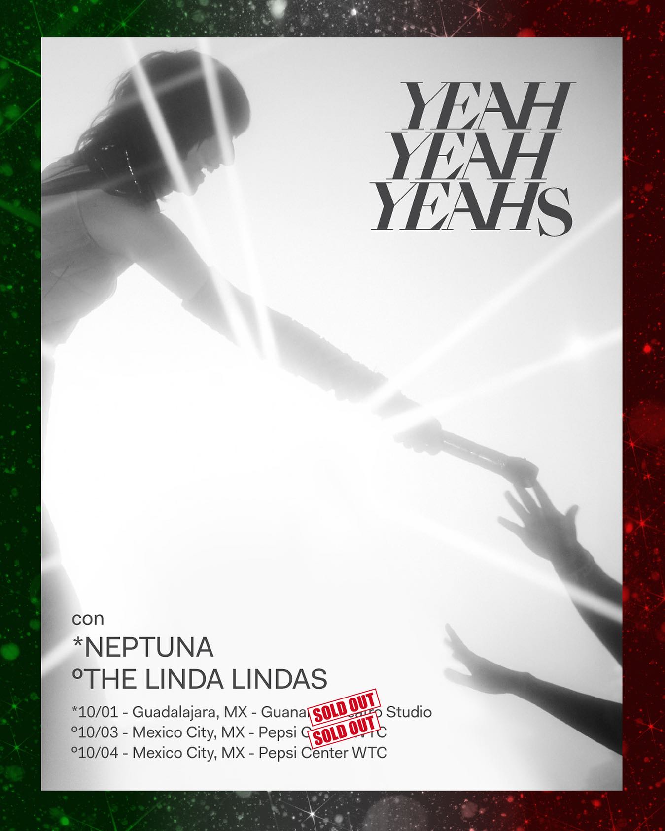 yeah yeah yeahs mexico 2023 sold out