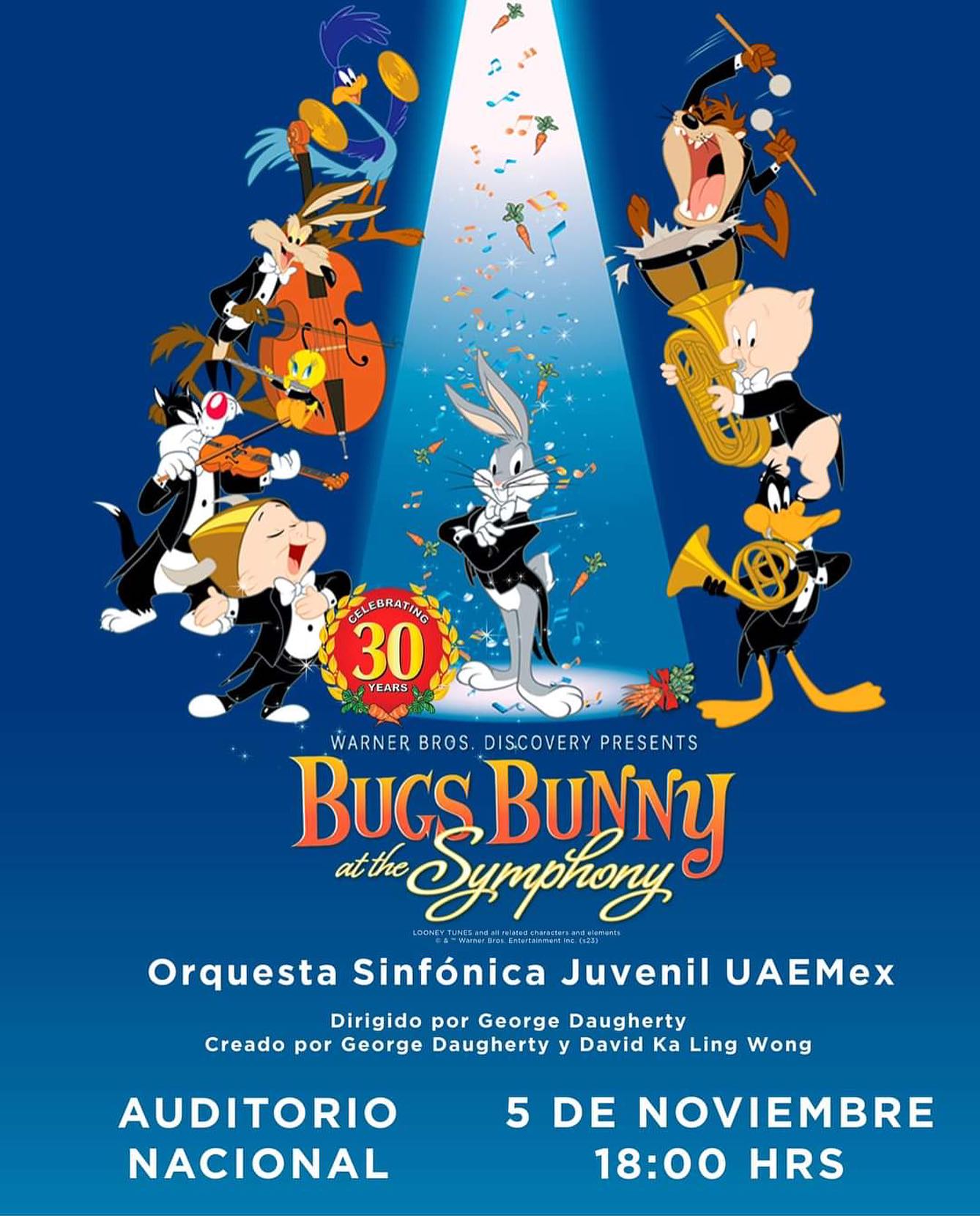 Bugs Bunny at the Symphony llegará al Auditorio Nacional!