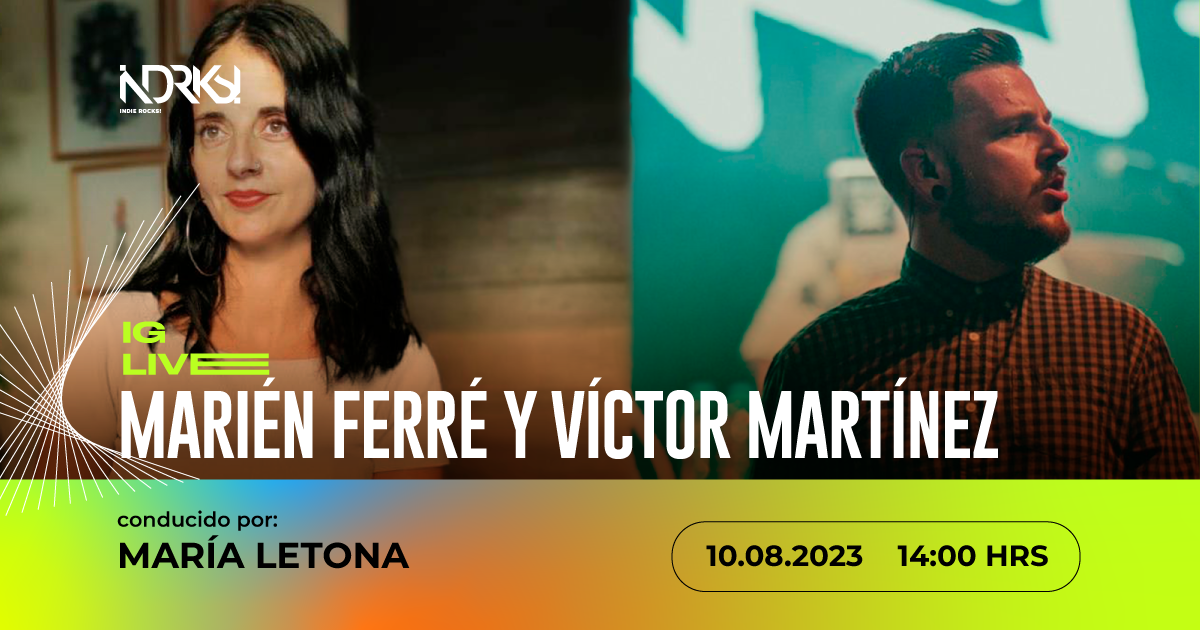 Únete al IG Live de IR! con Marién Ferré y Víctor Martínez