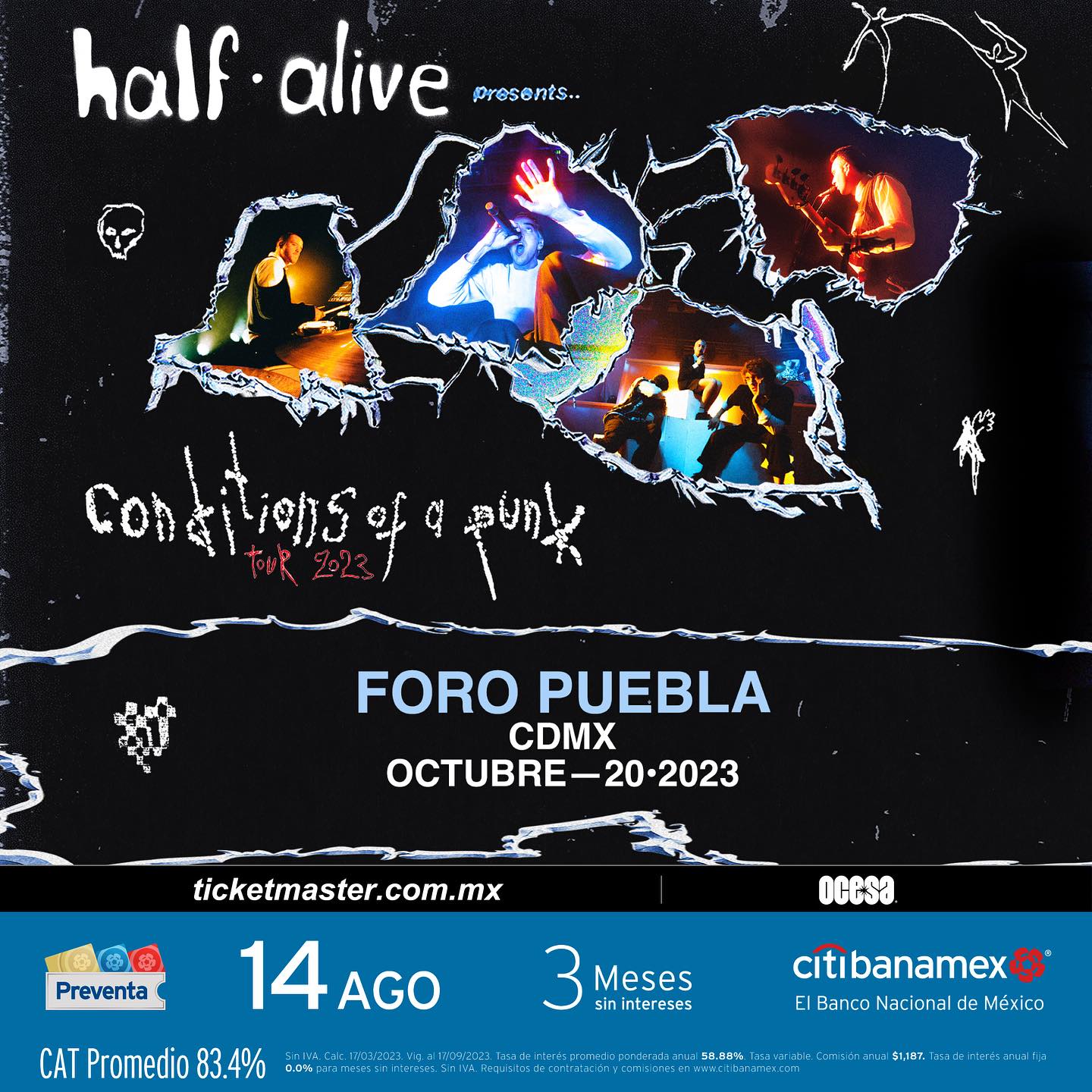 Half Alive visita México por primera vez