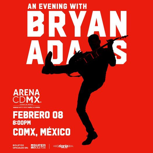Bryan Adams Mex 2024