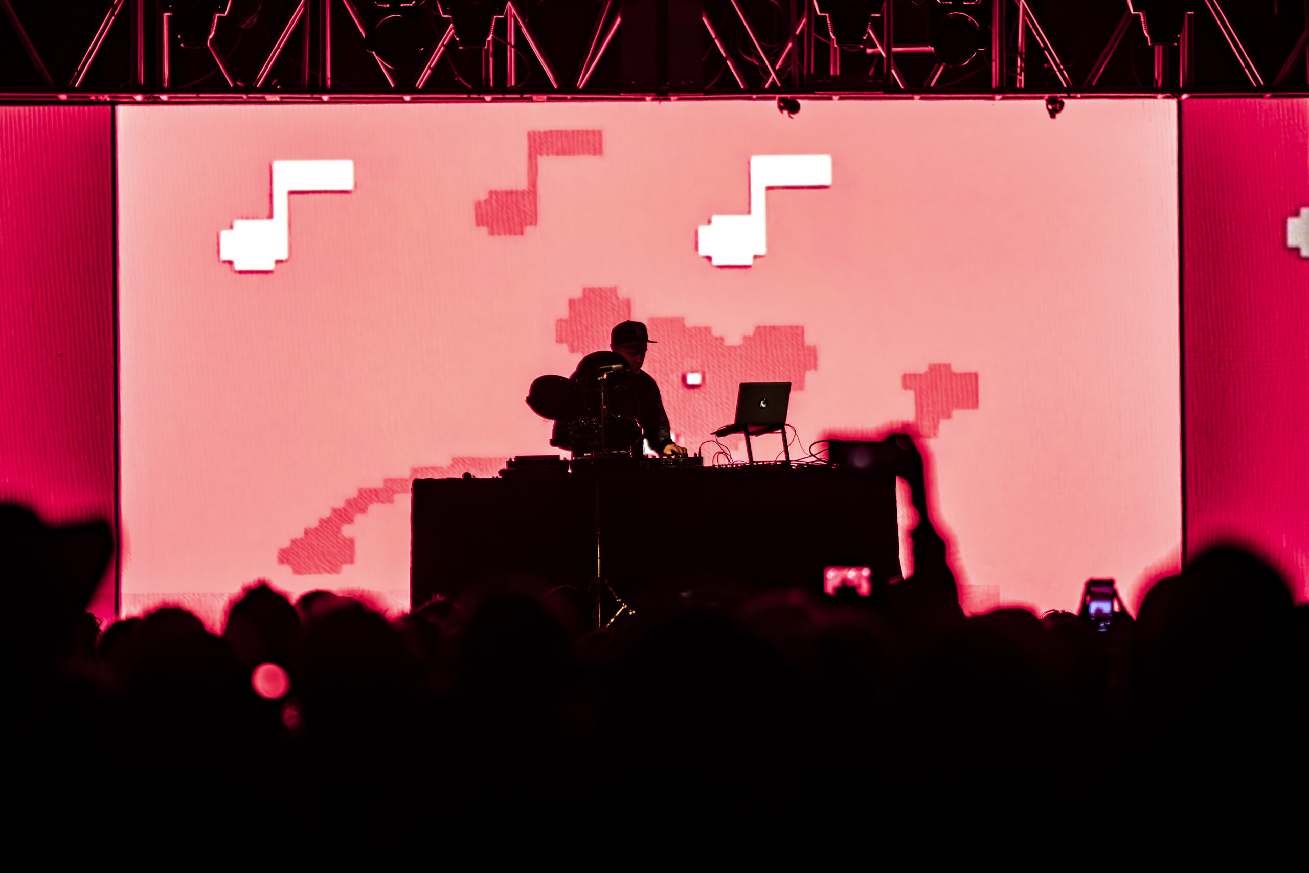 DJ Shadow en el Pabellón del Palacio de los Deportes