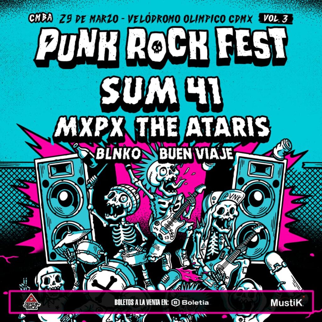 Punk Rock Fest Vol 3 Poster