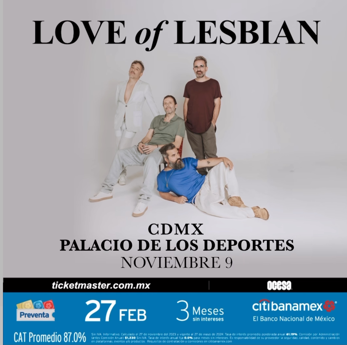 Love Of Lesbian póster