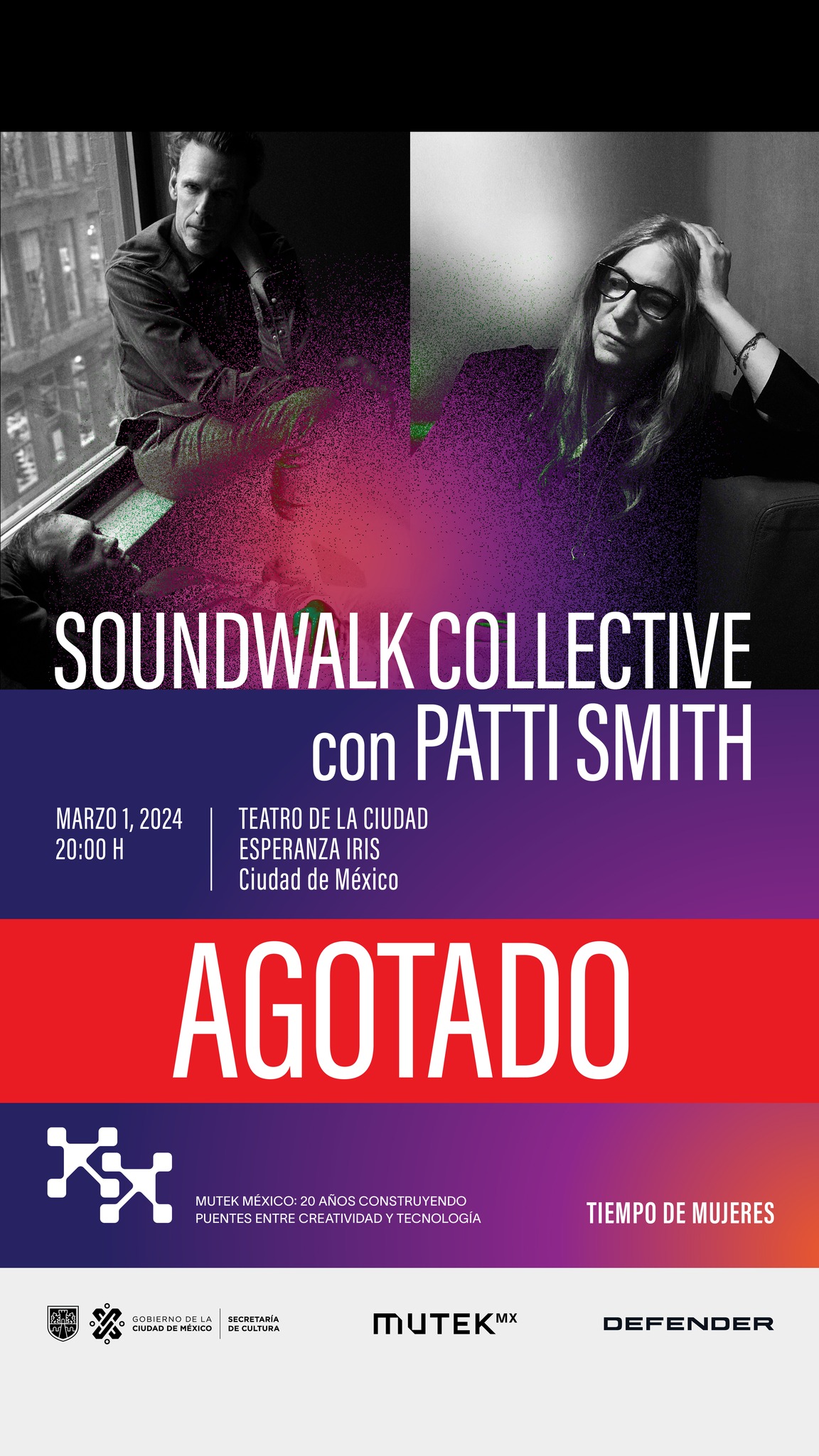 Soundwalk Collective Patti Smith Agotado