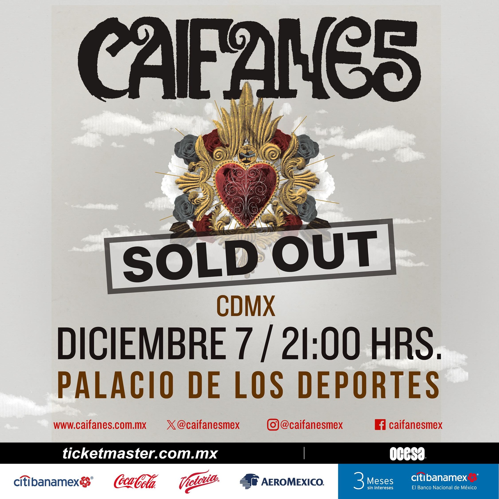 Caifanes Sold Out Palacio De Los Deportes