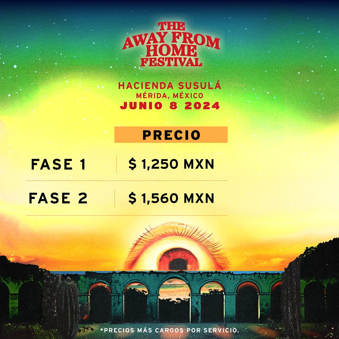 The Away From Home Festival Precios