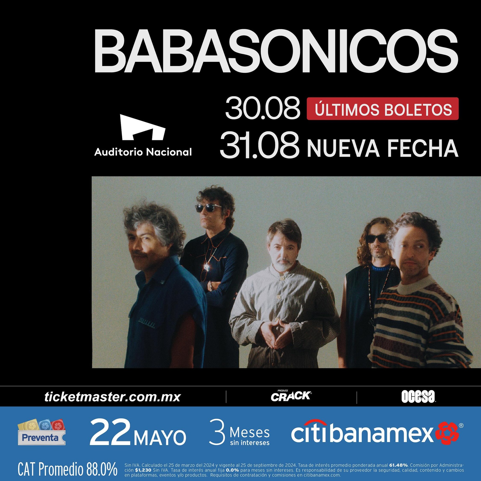 Babasonicos Nueva Fecha